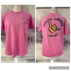 Pink Hang Loose Maui T-Shirt